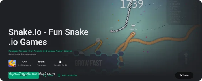 snake.io - ngobrol games