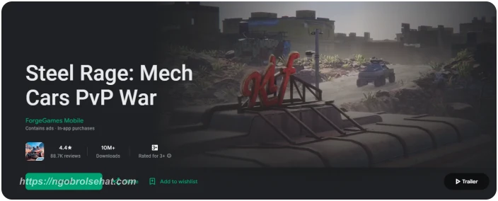 steel rage mech cars pvp war - ngobrol games