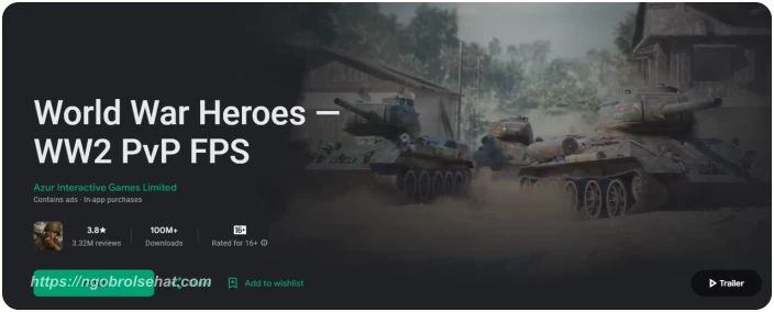 world war heroes - ngobrol games