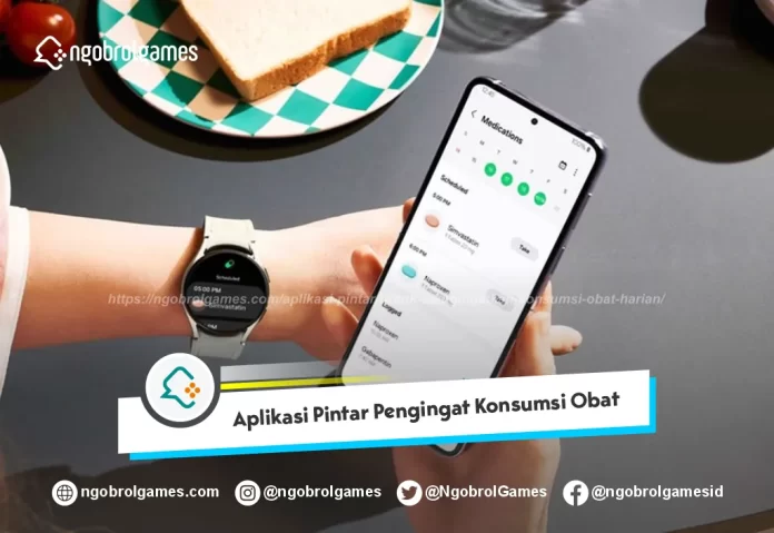 Aplikasi Pintar Pengingat Minum Obat