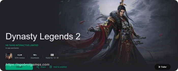 dynasty legends 2 - ngobrol games