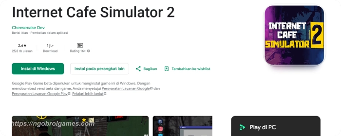 internet cafe simulator 2 - ngobrol games