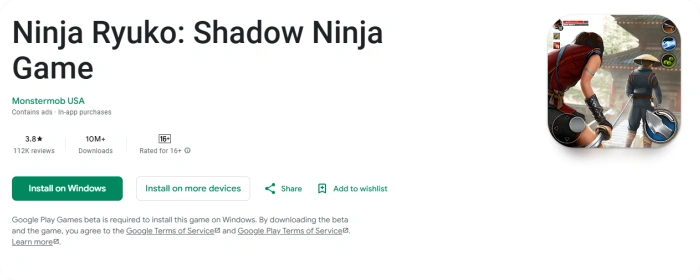 ninja ryuko shadow ninja - ngobrol games