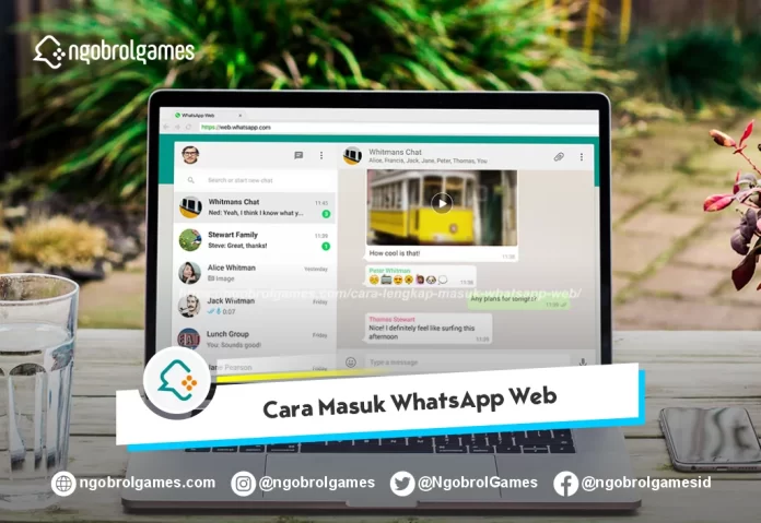 Cara Lengkap Masuk WhatsApp Web