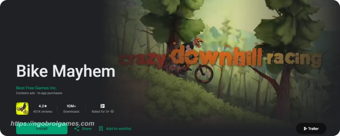 bike mayhem - game sepeda android terbaru