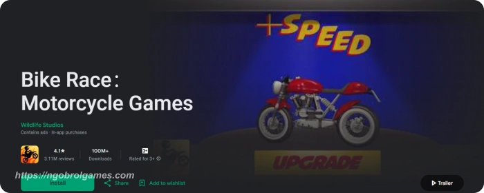 bike race motorcycle games - Game Sepeda Android Offline