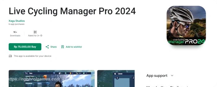 live cycling manager Pro - Game Sepeda Android Offline
