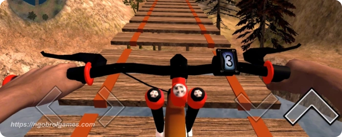 mtb hill bike rider - game sepeda android terbaru