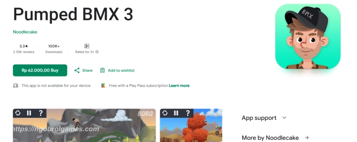 pumped bmx 3 - Game Sepeda Android Offline