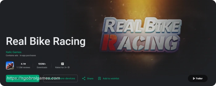 real bike racing - game sepeda android terbaru