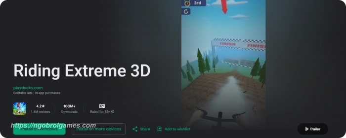 riding extreme 3d - game sepeda android terbaru