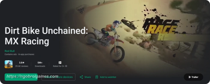 dirt bike unchained - game motor trail android terbaru