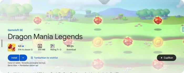 dragon mania legends - game naga android terbaru