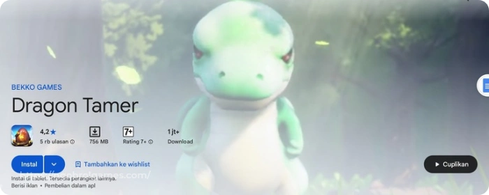 dragon tamer - game naga android terbaru
