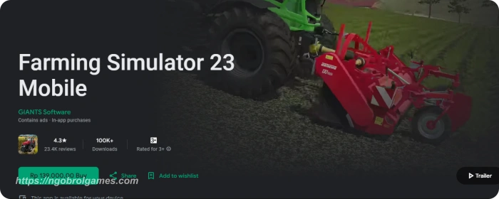 farming simulator 23 - Game Tycoon Android Terbaru