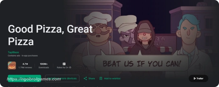 good pizza, great pizza - Game Tycoon Android Terbaru