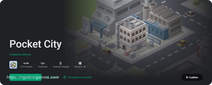 pocket city - game tycoon android offline terbaru