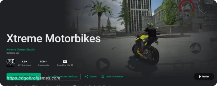 xtreme motorbikes - ngobrol games
