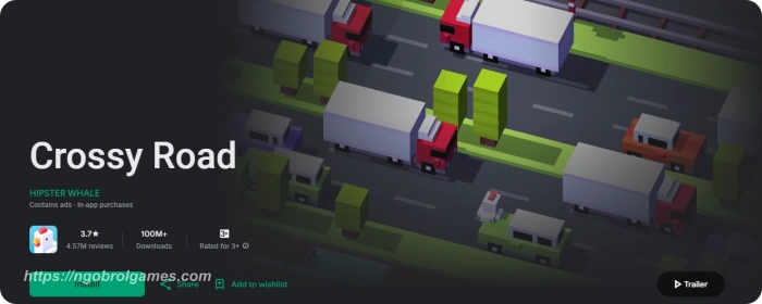 crossy road - game tv android android