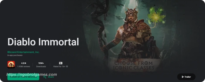 diablo immortal - roleplay android