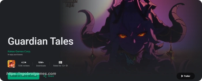 guardian tales - ngobrol games