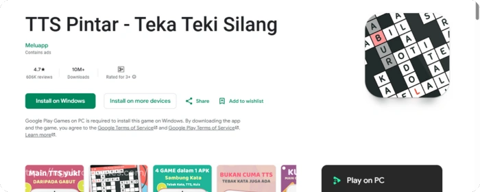 tts pintar - ngobrol games