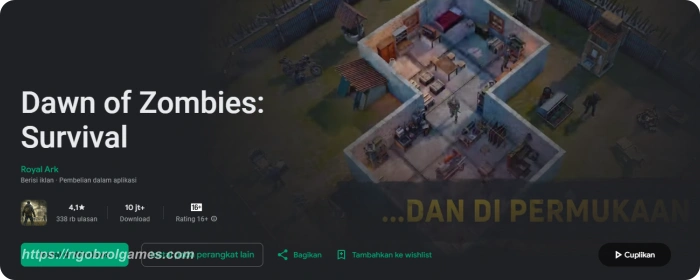 dawn of zombies survival - game survival zombie anroid