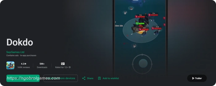dokdogame bajak laut android offline