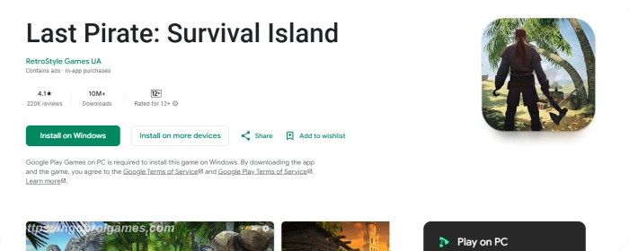 last pirate survival island adventure - game survival di laut android offline