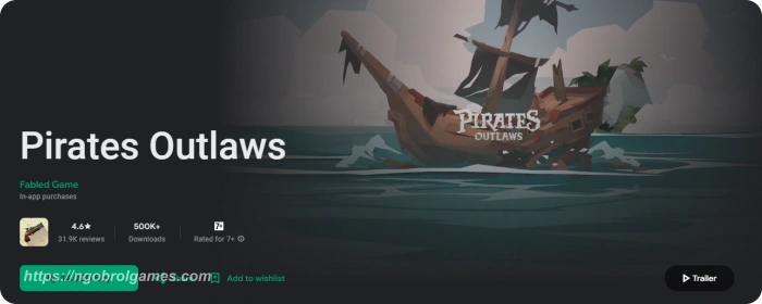 pirates outlawsgame bajak laut android offline