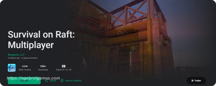 survival on raft multiplayer - ngobrol games