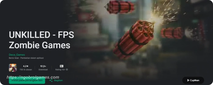 unkilled - game survival zombie anroid